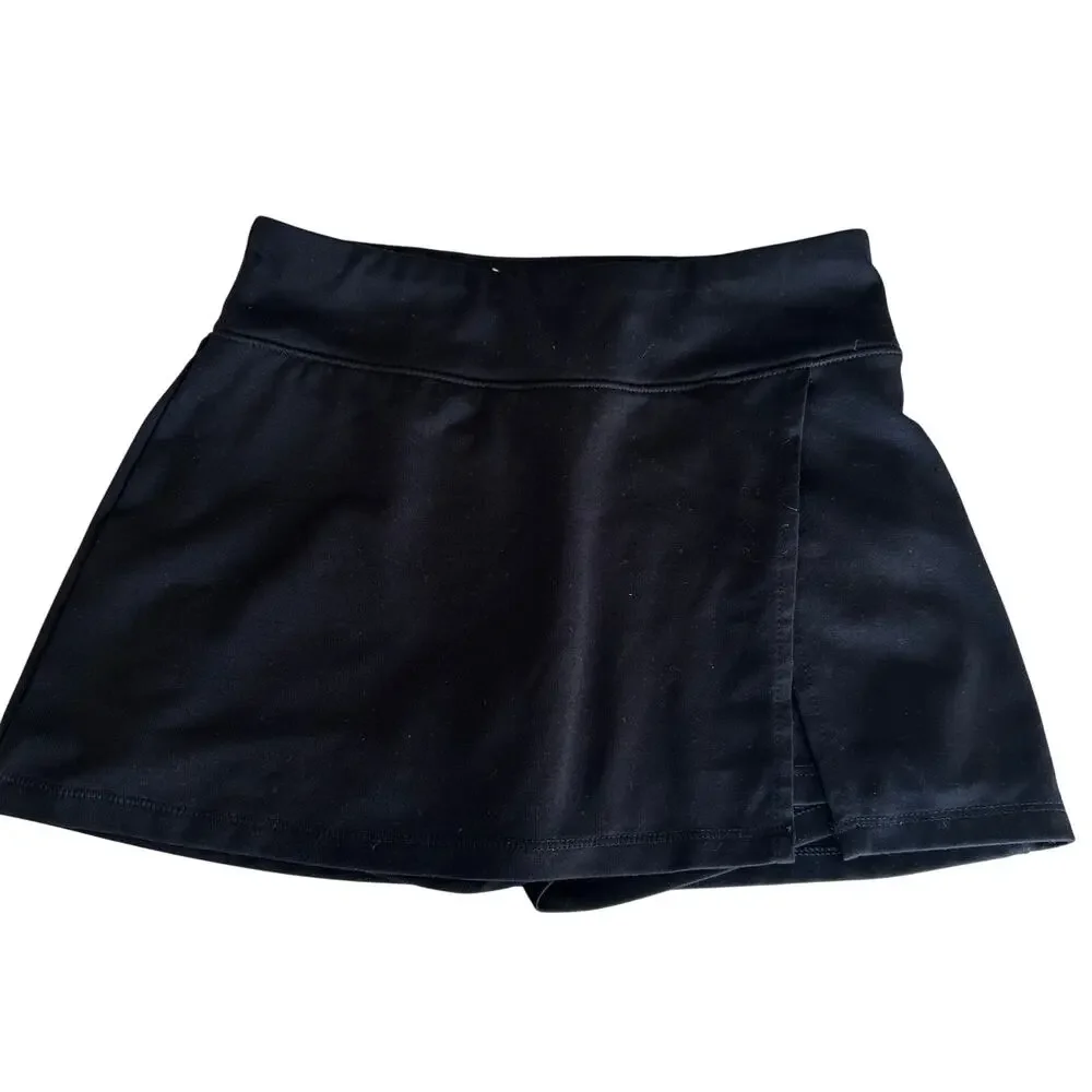 Old Navy Active Black Go-Dry Skort with Built-In Shorts - Small